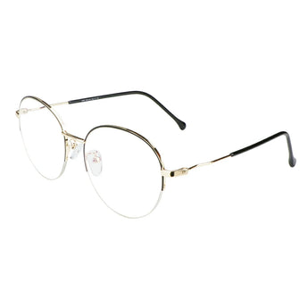 Metal Oval Eyeglasses