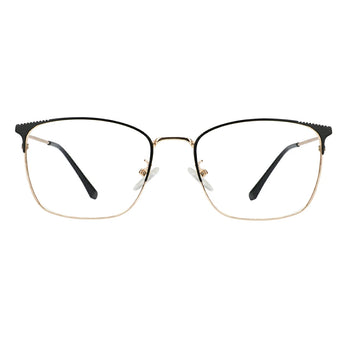 Metal Square Eyeglasses