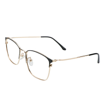 Metal Square Eyeglasses