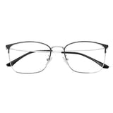 Metal Square Eyeglasses
