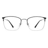 Metal Square Eyeglasses
