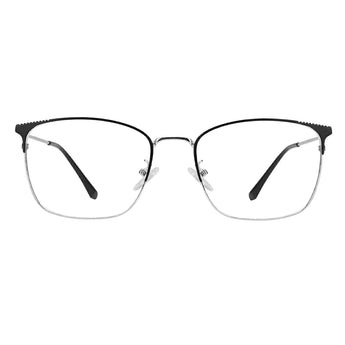 Metal Square Eyeglasses