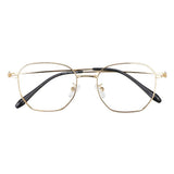 Garfield Metal Oval Eyeglasses