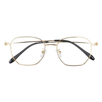 Garfield Metal Oval Eyeglasses