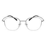 Garfield Metal Oval Eyeglasses