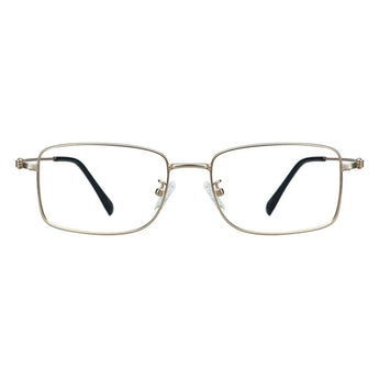 Metal Rectangle Eyeglasses