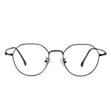Metal Geometric Eyeglasses
