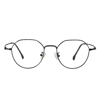 Metal Geometric Eyeglasses
