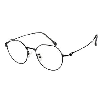 Metal Geometric Eyeglasses
