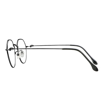 Metal Geometric Eyeglasses
