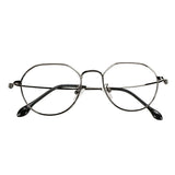 Metal Geometric Eyeglasses
