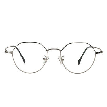 Metal Geometric Eyeglasses