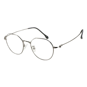 Metal Geometric Eyeglasses