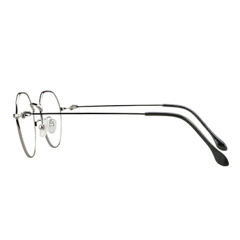 Metal Geometric Eyeglasses