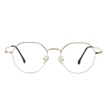 Metal Geometric Eyeglasses