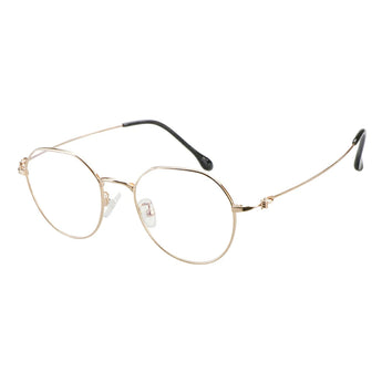 Metal Geometric Eyeglasses