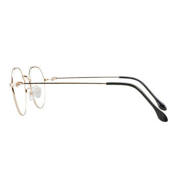 Metal Geometric Eyeglasses