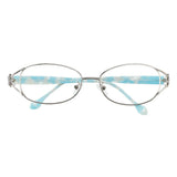 Metal Oval Eyeglasses