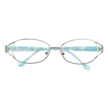 Metal Oval Eyeglasses