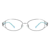 Metal Oval Eyeglasses
