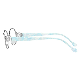 Metal Oval Eyeglasses