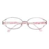Metal Oval Eyeglasses
