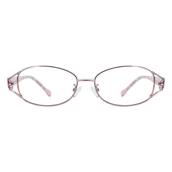 Metal Oval Eyeglasses