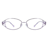 Metal Oval Eyeglasses