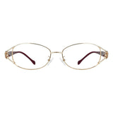 Metal Oval Eyeglasses