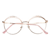 Kayla Metal Round Eyeglasses - LifeArtVision