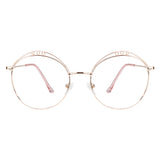 Kayla Metal Round Eyeglasses - LifeArtVision