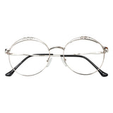 Kayla Metal Round Eyeglasses - LifeArtVision