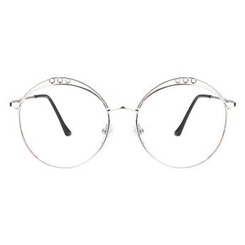 Kayla Metal Round Eyeglasses - LifeArtVision