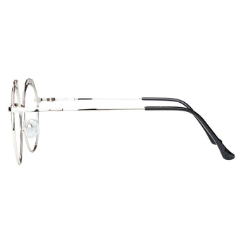 Kayla Metal Round Eyeglasses - LifeArtVision