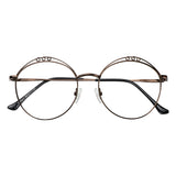 Kayla Metal Round Eyeglasses - LifeArtVision