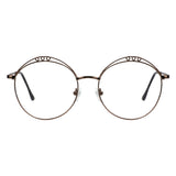 Kayla Metal Round Eyeglasses - LifeArtVision
