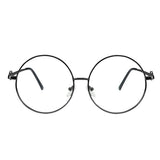 Metal Oval Eyeglasses