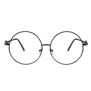 Metal Oval Eyeglasses