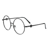 Metal Oval Eyeglasses