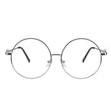 Metal Oval Eyeglasses