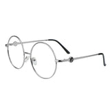 Metal Oval Eyeglasses