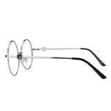 Metal Oval Eyeglasses
