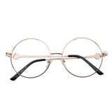 Metal Oval Eyeglasses