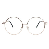 Metal Oval Eyeglasses