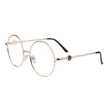 Metal Oval Eyeglasses
