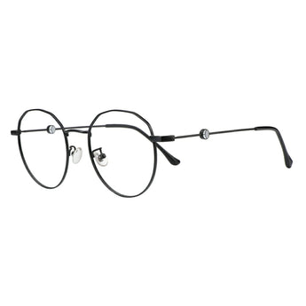 Metal Oval Eyeglasses