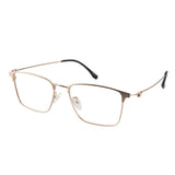 Metal Square Eyeglasses