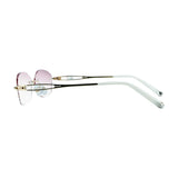 Metal Rectangle Eyeglasses