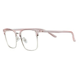 Metal Square Eyeglasses