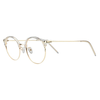 Metal Oval Eyeglasses